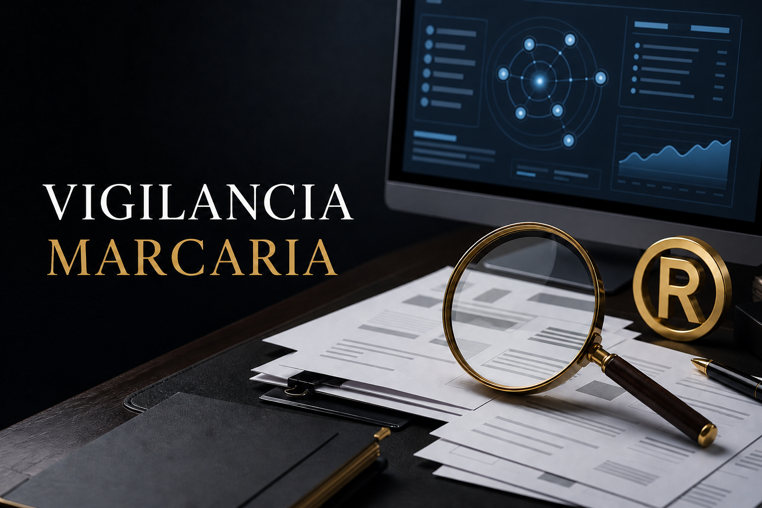 Vigilancia marcaria con computadora y monitoreo de solicitudes ante el INPI